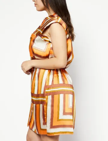 Rochie scurta River Island, portocaliu
