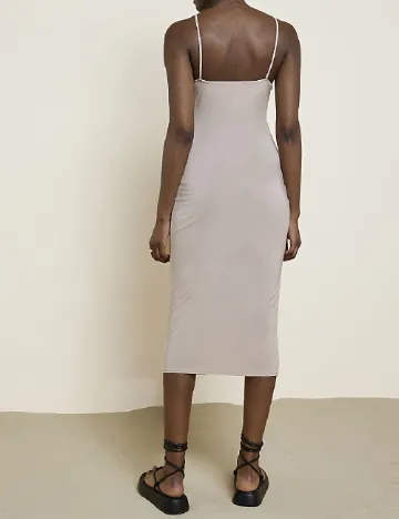 Rochie medie River Island, crem