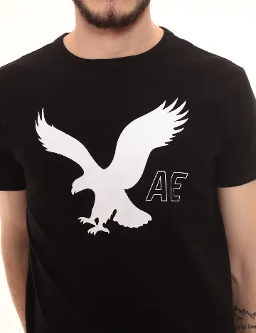 Tricou American Eagle, negru