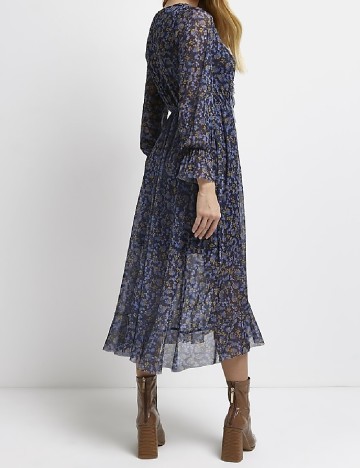 Rochie medie River Island, bleumarin