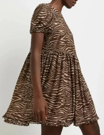 Rochie scurta River Island, maro