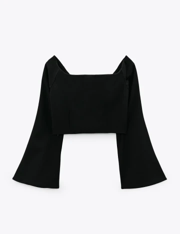 Top Zara, negru