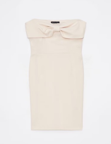 Rochie scurta Mohito, crem