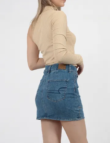 Fusta American Eagle, albastru