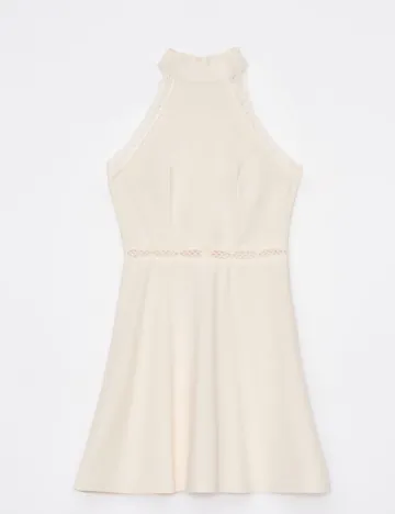 Rochie scurta Mohito, ecru