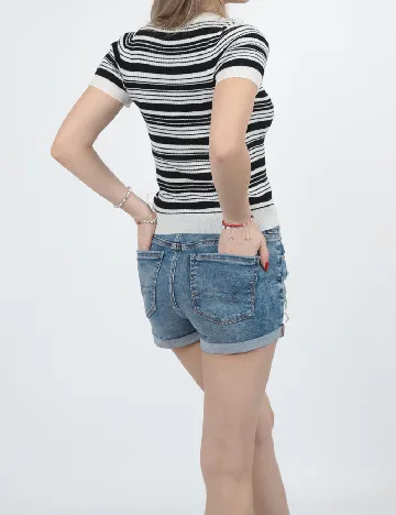 Pantaloni scurti American Eagle, albastru