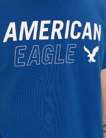 Tricou American Eagle, albastru
