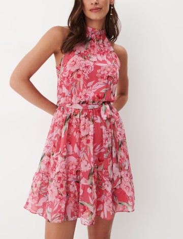 Rochie scurta Mohito, roz