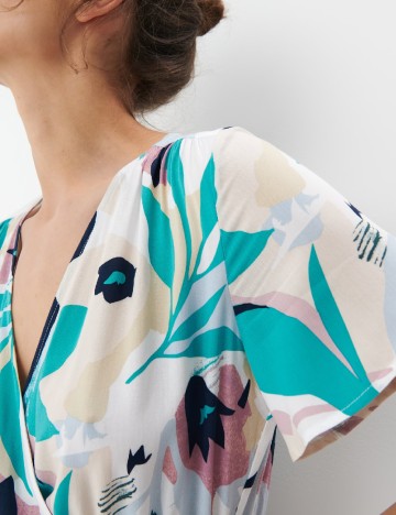 Rochie medie Mohito, mix culori
