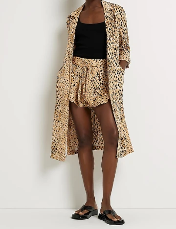 Pantaloni scurti River Island, animal print