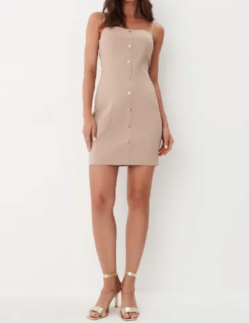 Rochie scurta Mohito, crem