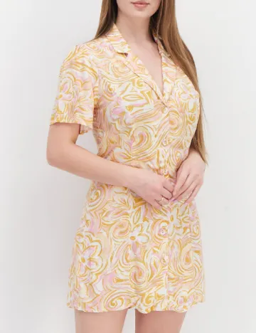 Rochie scurta River Island, crem
