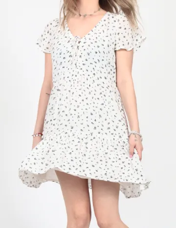 Rochie scurta American Eagle, alb