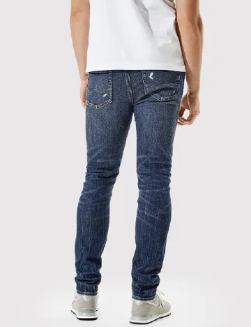 Blugi American Eagle, bleumarin Albastru