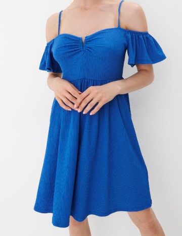 Rochie scurta Mohito, albastru