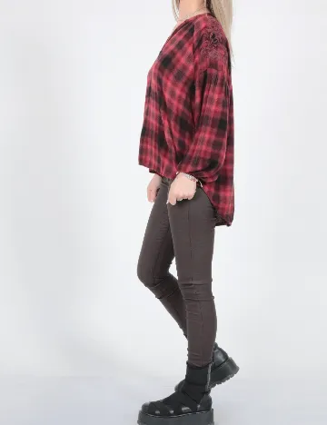 Bluza American Eagle, visiniu