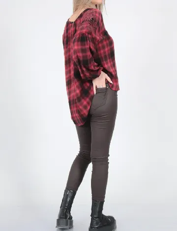 Bluza American Eagle, visiniu