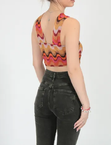 Top River Island, mix culori