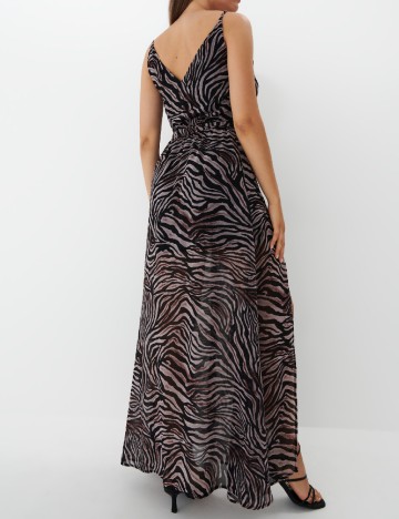 Rochie lunga Mohito, animal print