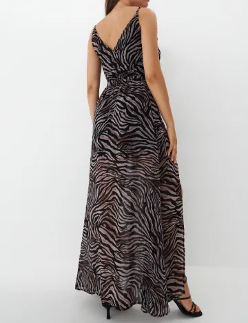 Rochie lunga Mohito, animal print