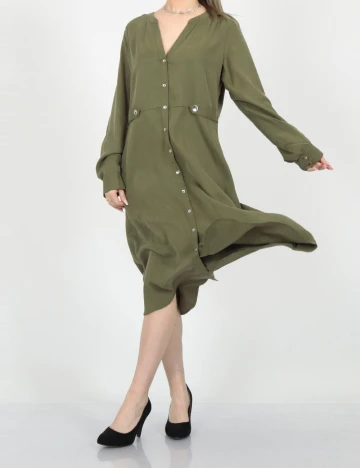 Rochie scurta Comma, verde