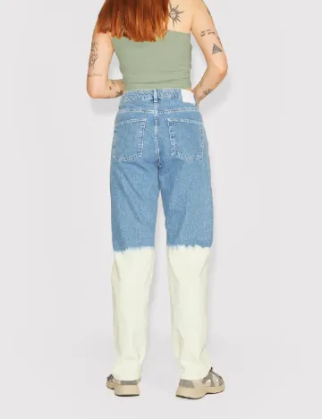 Blugi Jack&Jones, albastru/alb