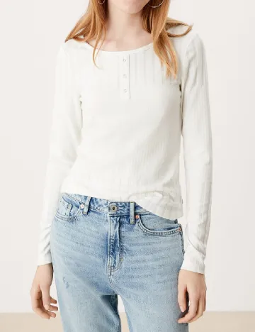 Bluza Q/S, alb