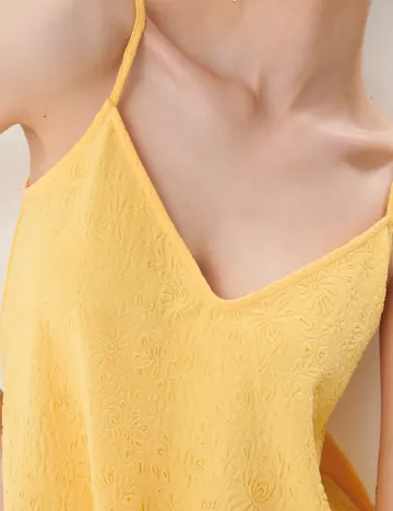 Rochie scurta Mohito, galben