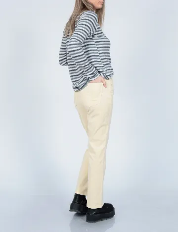 Pantaloni American Eagle, galben
