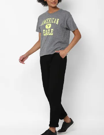 Tricou American Eagle, gri