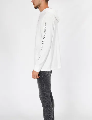 Hanorac American Eagle, alb