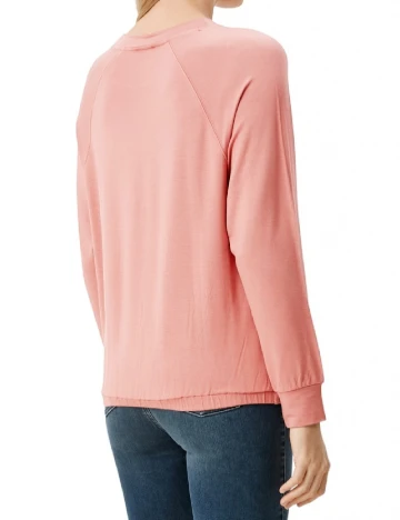 Bluza Oversize s.Oliver, roz pudra