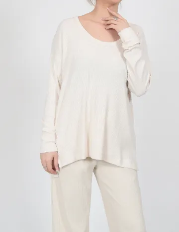 Bluza American Eagle, crem