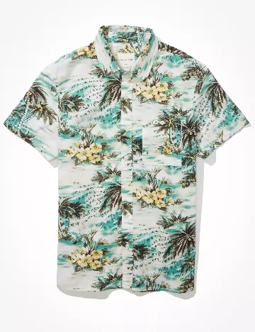 Camasa American Eagle, alb