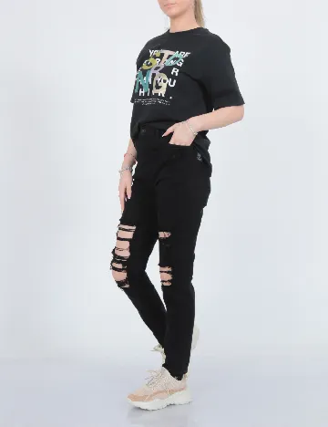 Blugi American Eagle, negru