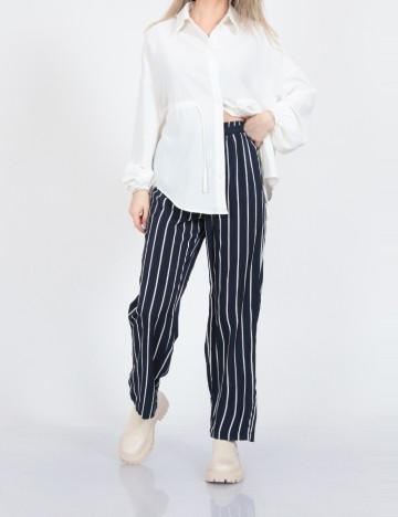 Pantaloni SHEIN, bleumarin