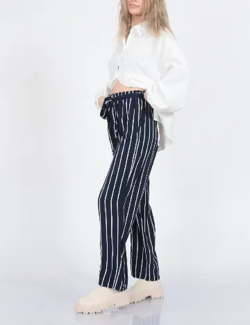 Pantaloni SHEIN, bleumarin