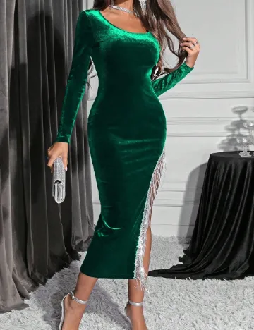 Rochie medie SHEIN, verde Verde