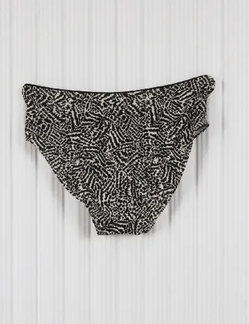 Chilot de baie Bon a Parte, crem/negru