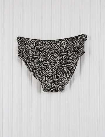 Chilot de baie Bon a Parte, crem/negru