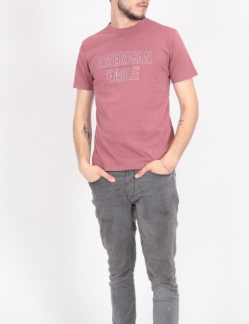 Tricou American Eagle, roz pudrar