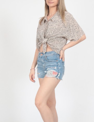Pantaloni scurti American Eagle, albastru