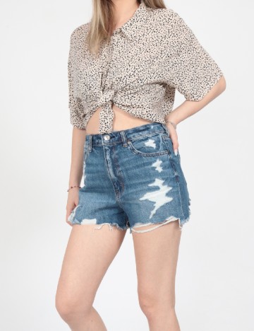Pantaloni scurti American Eagle, albastru