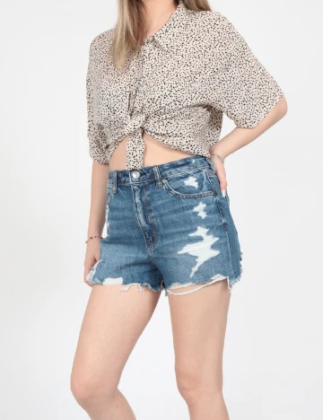Pantaloni scurti American Eagle, albastru