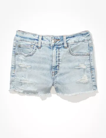 Pantaloni scurti American Eagle, bleu Albastru