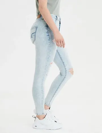 Blugi American Eagle, bleu