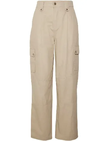 Pantaloni Only, crem