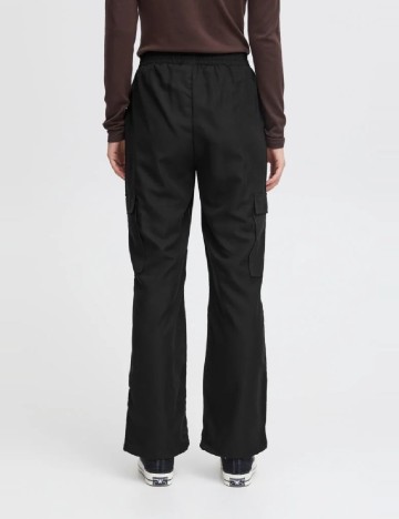 Pantaloni Ichi, negru