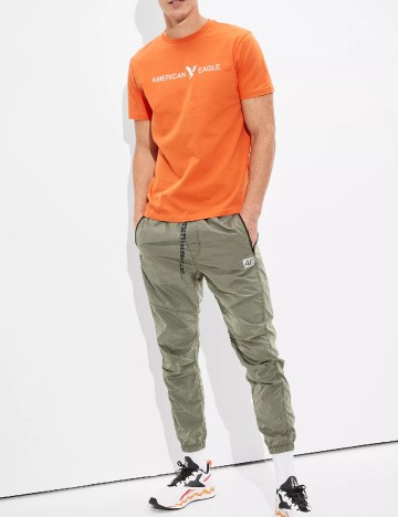 Tricou American Eagle, portocaliu