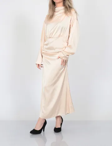 Rochie lunga SHEIN, crem